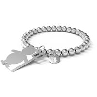 Bracciale 10 Buoni Propositi Donna in Acciaio SCATENO L'INFERNO - SCATENO L'INFERNO